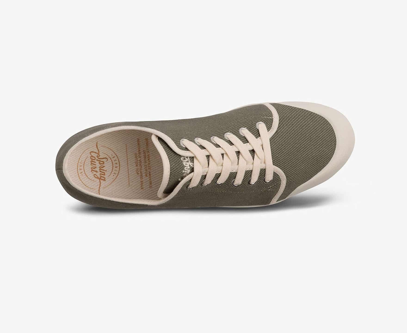 Spring Court G2 HEAVY TWILL Men's Trainers Green | South Africa-10INYAEXH